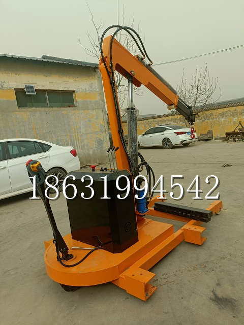 五常市自卸车厢随车吊 自制轮式四不像起重机 四驱平板吊 5吨 贵盛